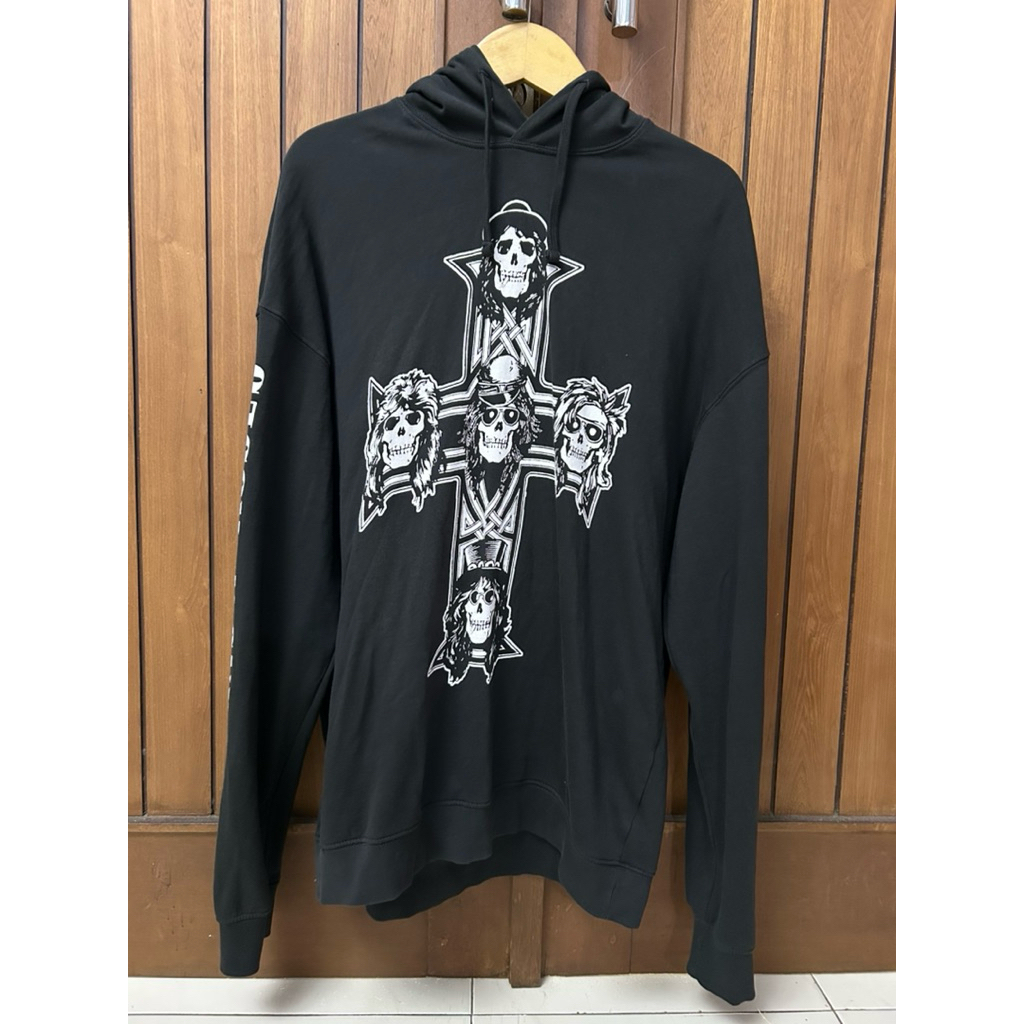 HOODIE GUNS N ROSES OFFICIAL H&M 2018