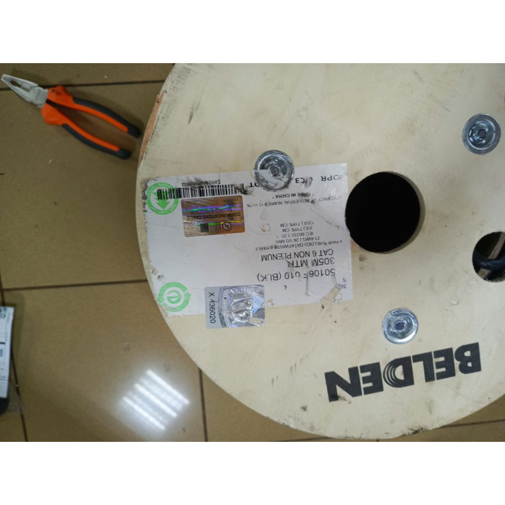 Belden stp cat 6 50106F black