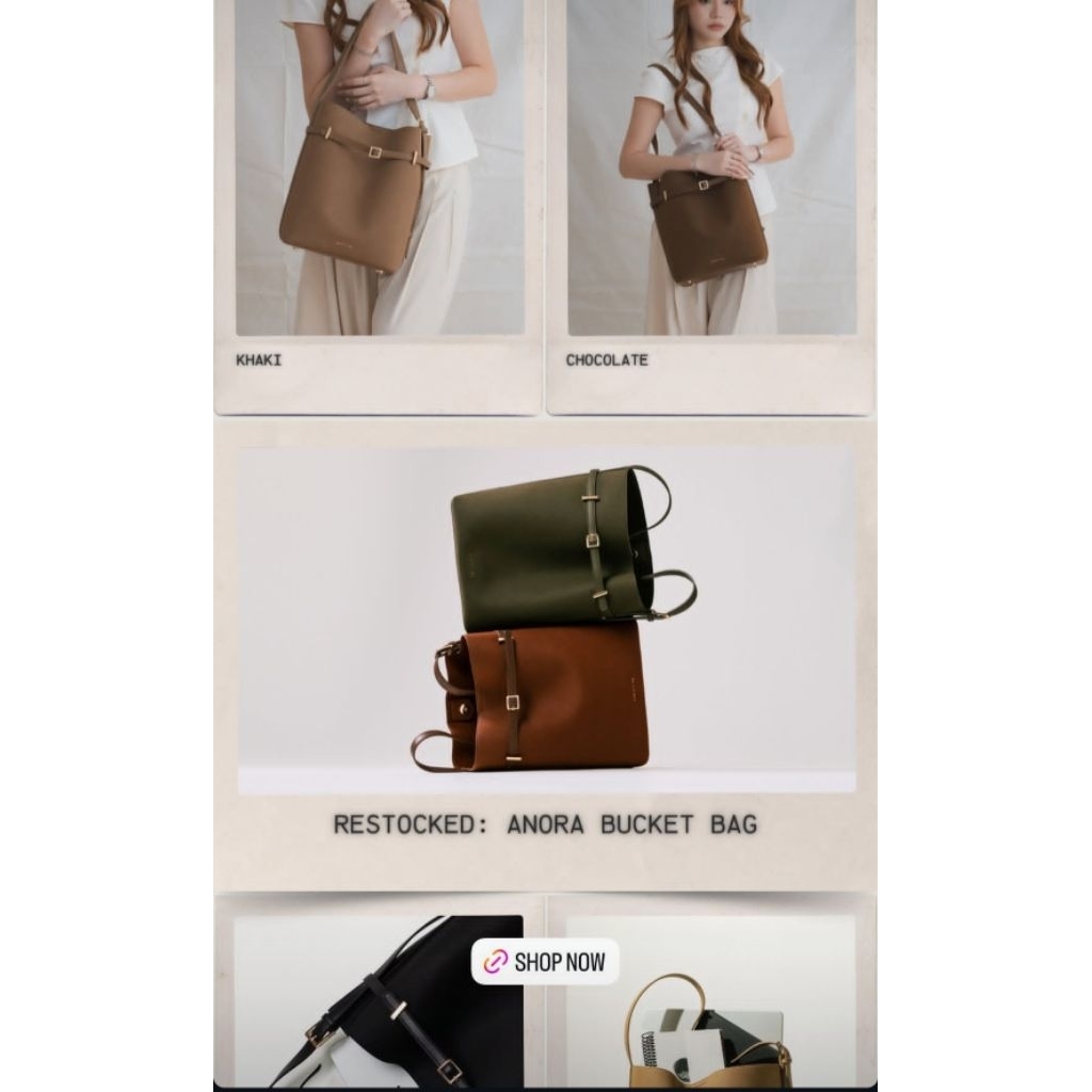 ANORA BUCKET BAG CHRISTYNG MALAYSIA
