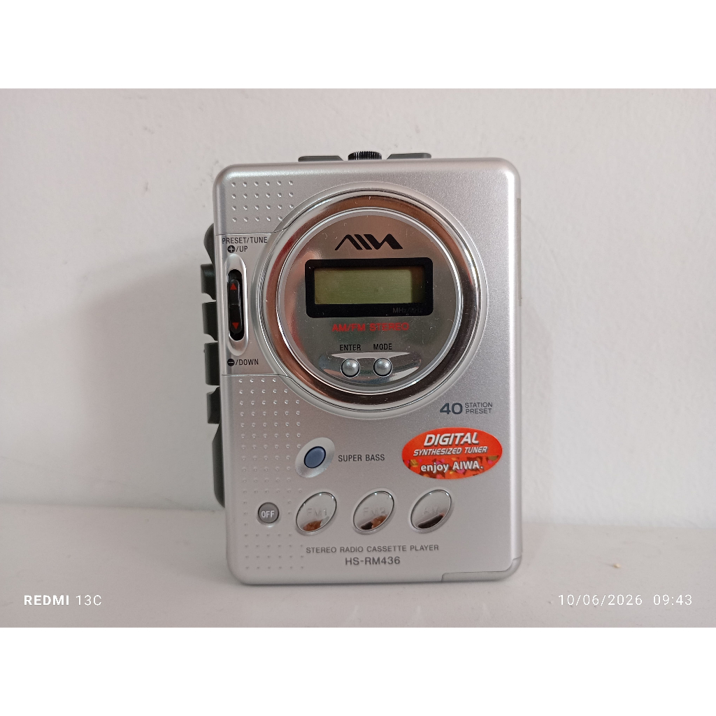 Walkman Kaset  Aiwa HS-RM436