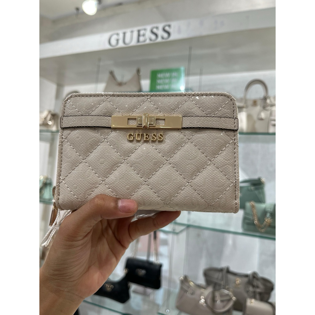 DOMPET IDRA DOMPET MEDIUM WANITA - DOMPET GUESS ORIGINAL WANITA