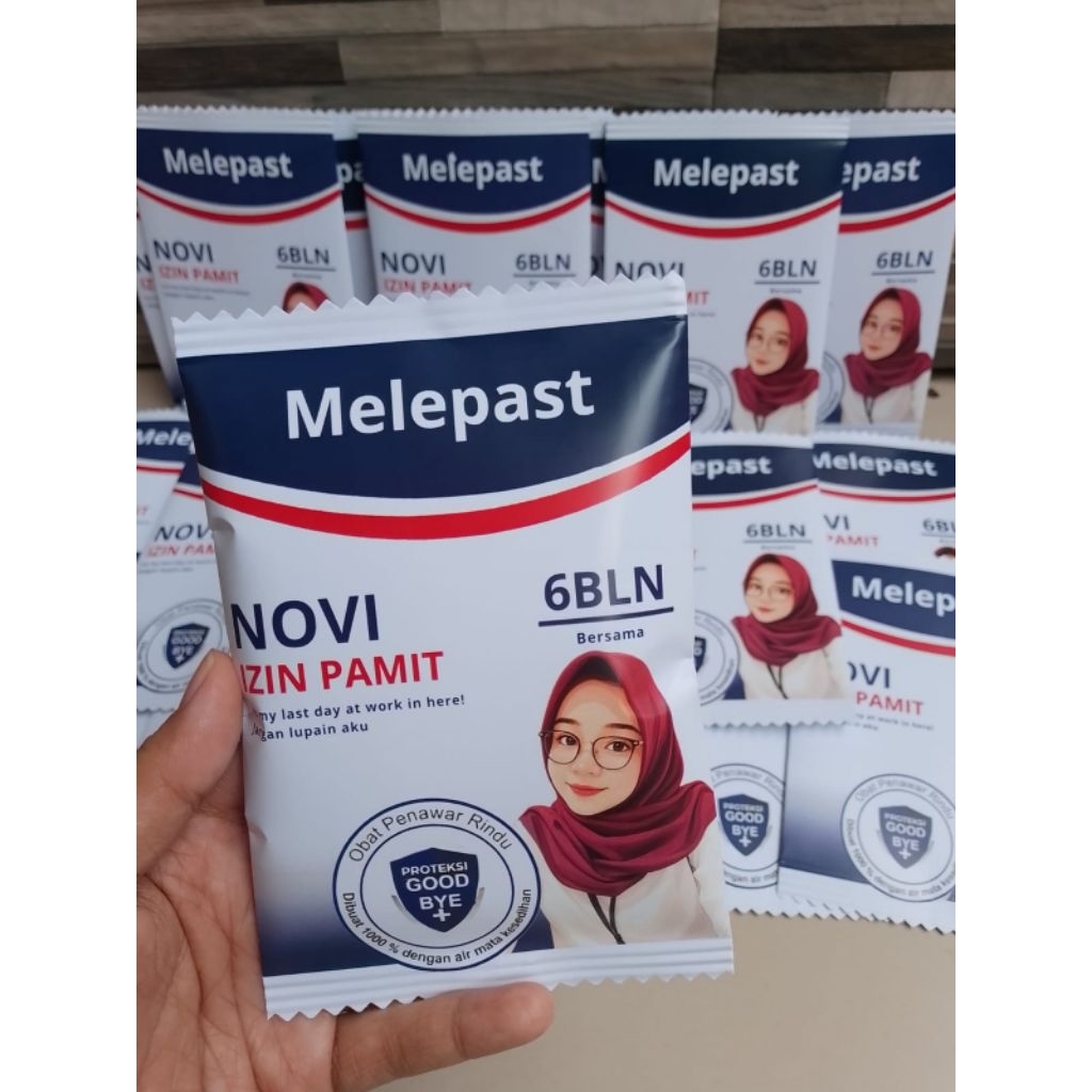 Hadiah Resign Kerja // Gift Farewell // Pouch Custom Resign
