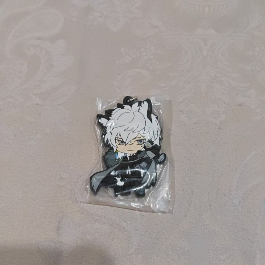 rubber keychain arknights silverash