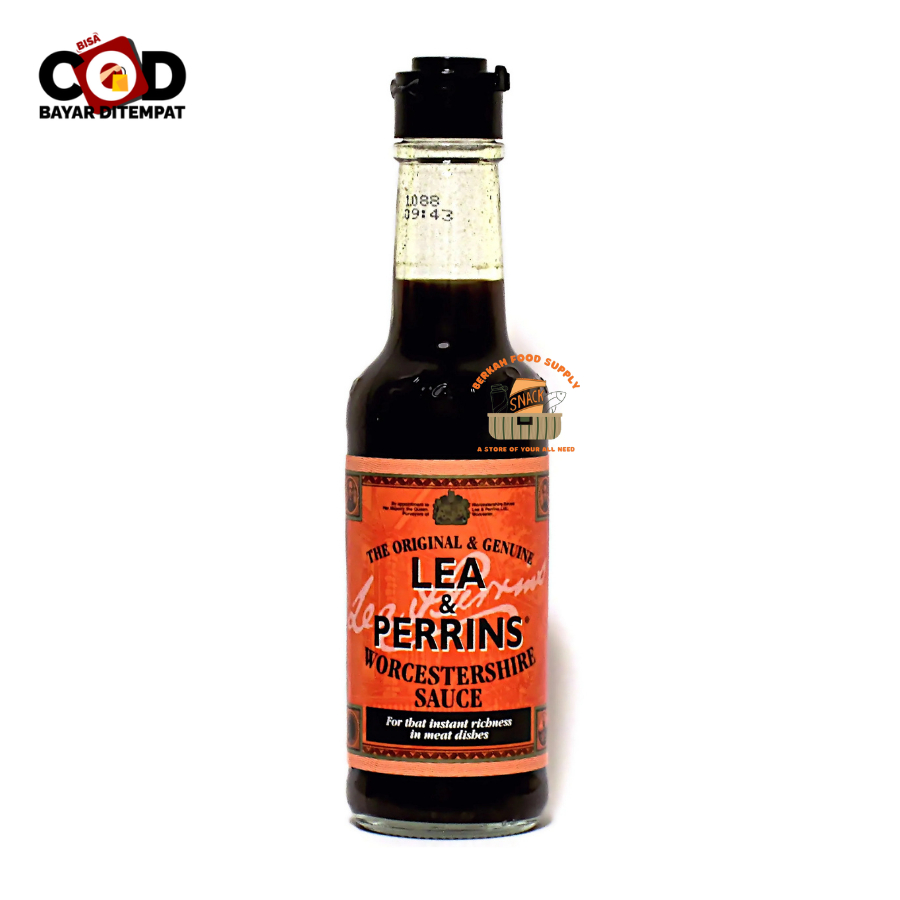 [ BFS ] Lea And Perrins 284ml Kecap Inggris Lea Perrins Kecap Steak Lea & Perrins Kecap Barbeque Wor