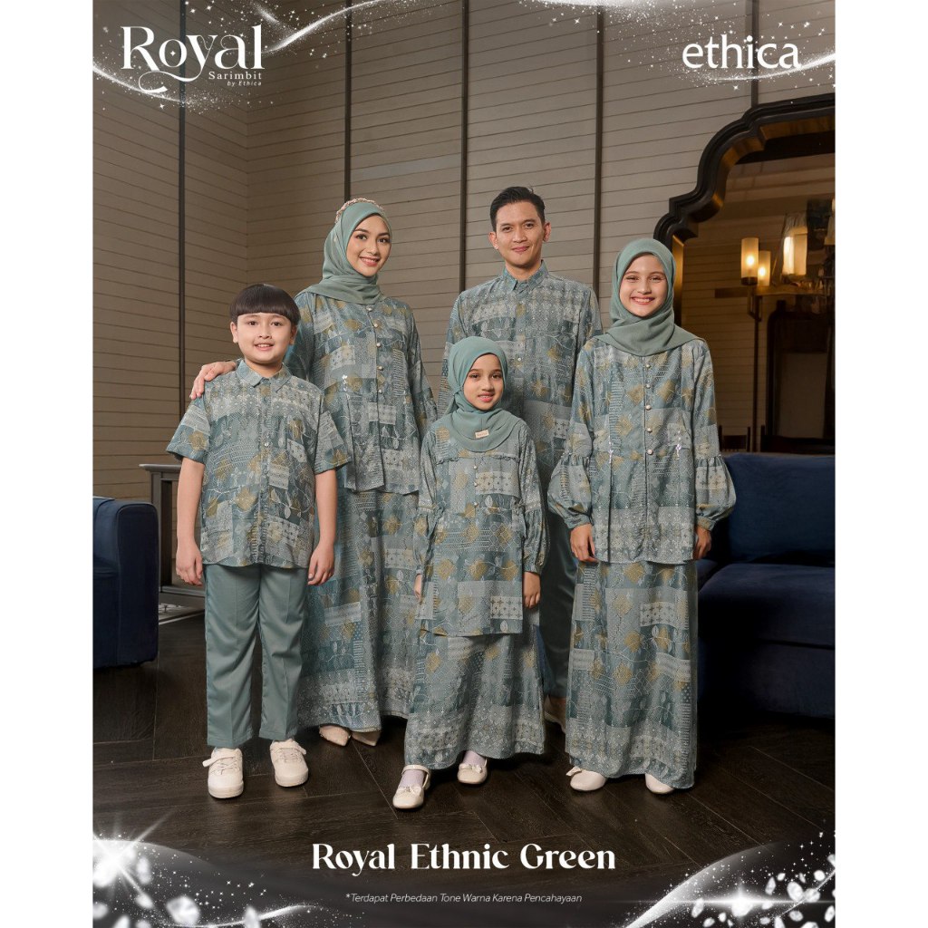 ETHICA SARIMBIT ETHNIC GREEN