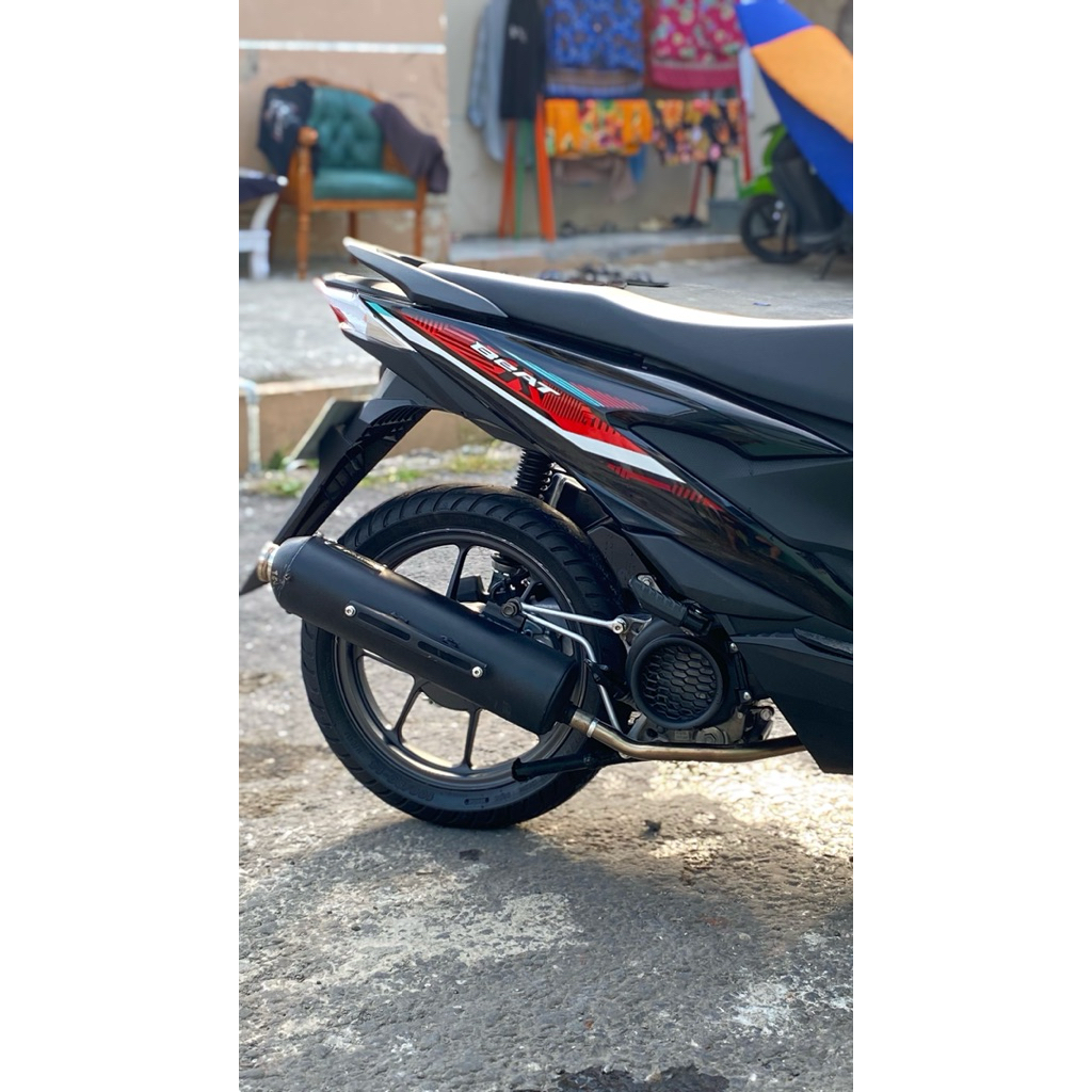 BREKET KNALPOT BEAT TABUNG VARIO V2