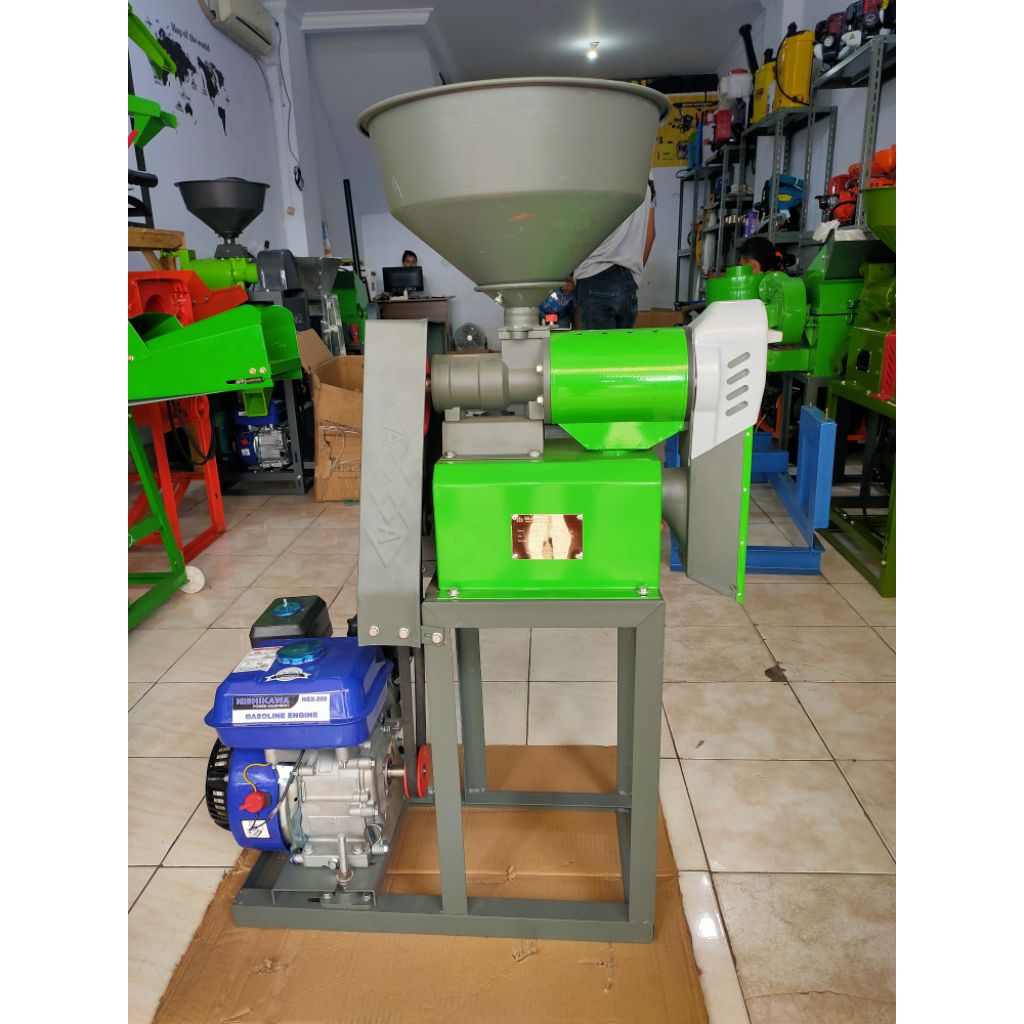 Mesin Giling Padi KD 500 Mahkota Rice Polisher Beras Jadi