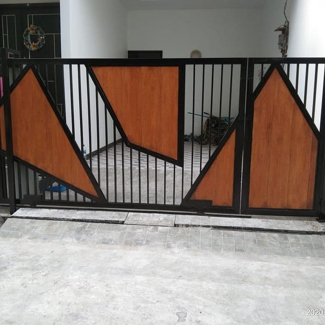 pagar rumah kayu grc