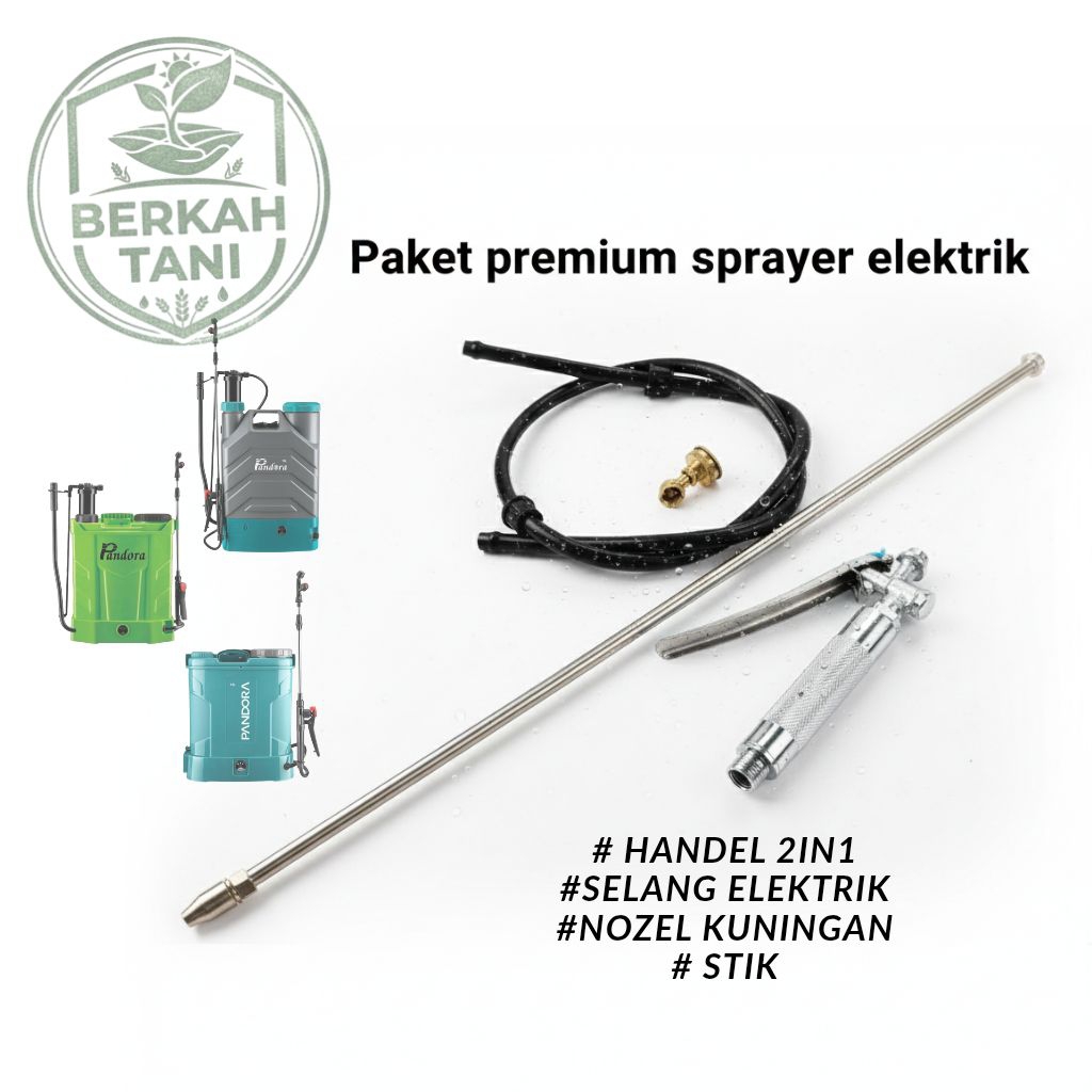 handel premium dobel drat dan stik stanlis ukuran 100cm 120cm 150cm/ handel stanlia dobel drat