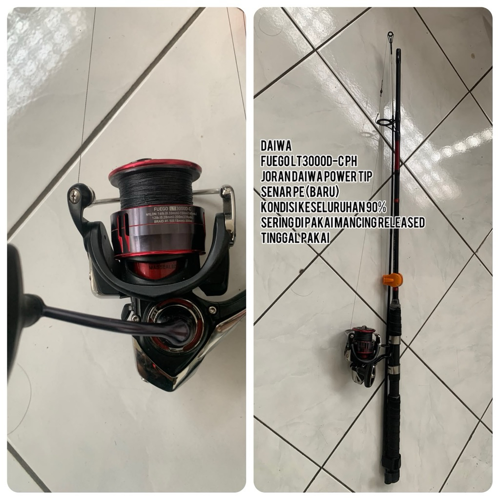 RIL DAIWA FUEGOLT3000D CPH SECOND