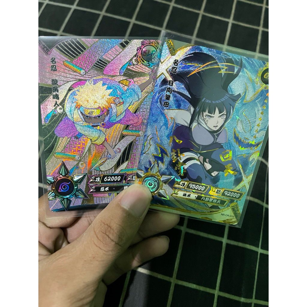 Kartu Naruto Kayou OR Hinata rare & Slr naruto