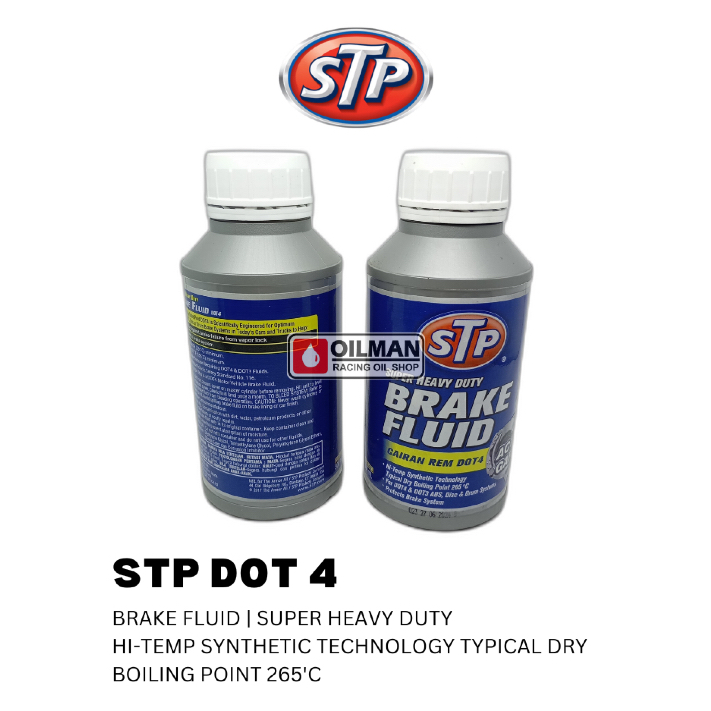 OLI REM STP DOT 4 OLI REM DOT 4 STP ORIGINAL BRAKE FLUID