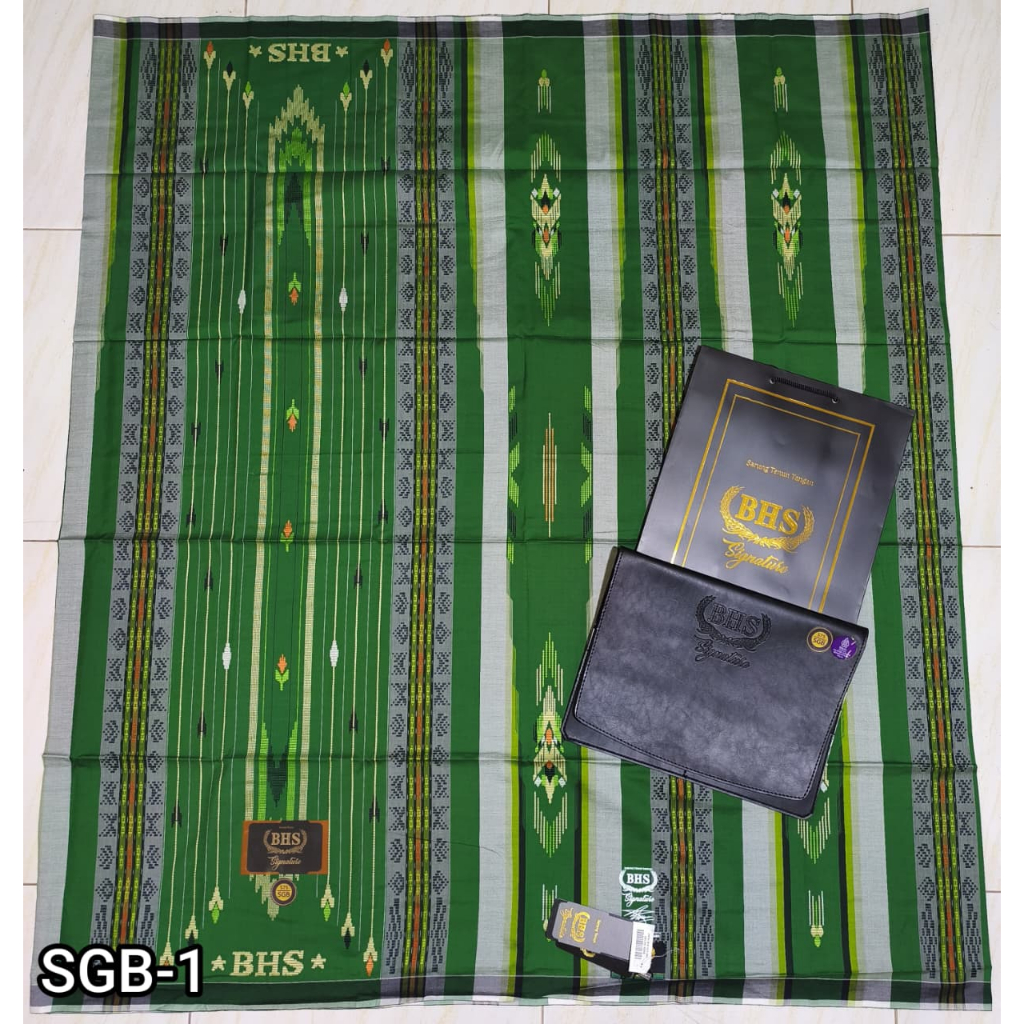 Sarung BHS Signature Gold| Sarung BHS 100% Asli| Sarung BHS Signature Gold| BHS Signature SIB, SSH, 