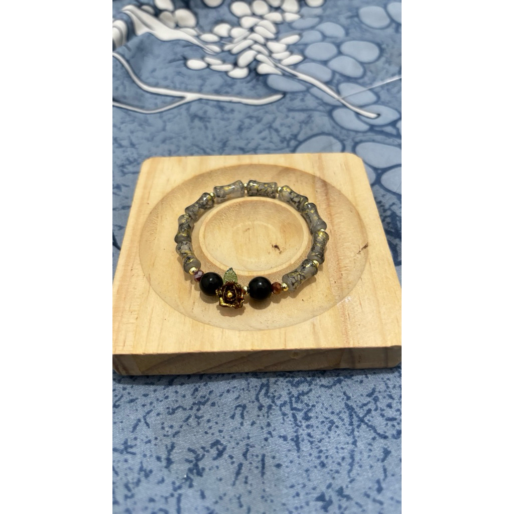 Gelang Manik-Manik Bambu
