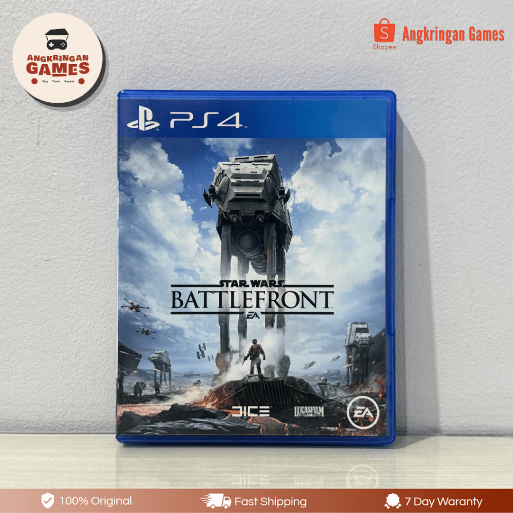 BD Kaset PS4 Star Wars Battlefront Second Ori | Battlefront 1 Game Luar Angkasa Starwars Seru PlaySt