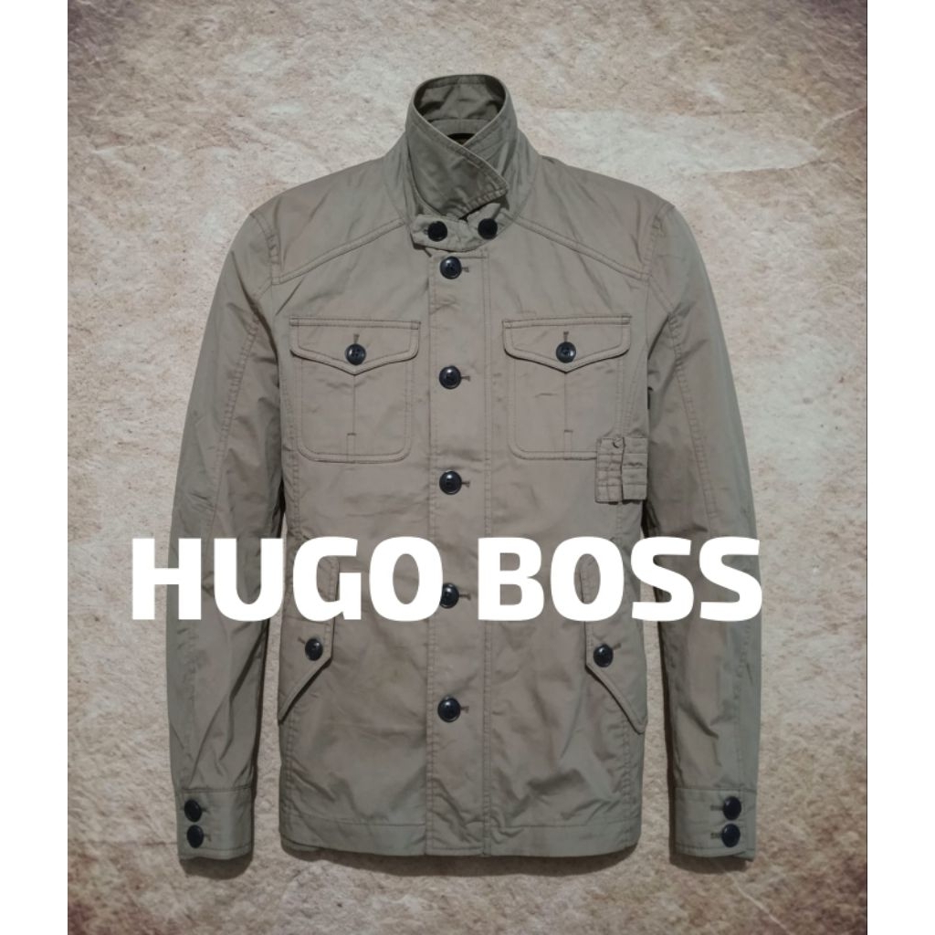 Jaket trucker luxury HUGO BOSS recomend bekas murah
