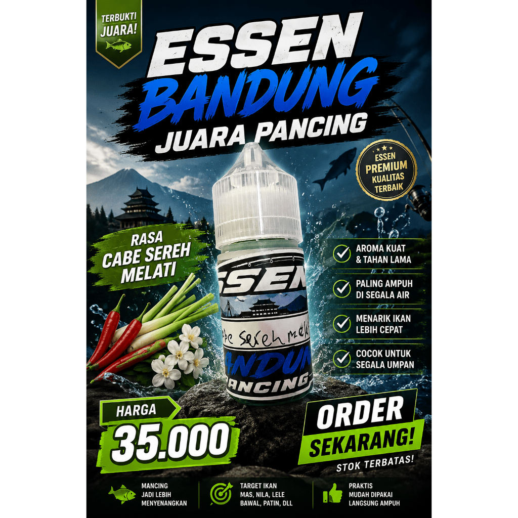 ESSEN BANDUNG JUARA Cabe Sereh Melati
