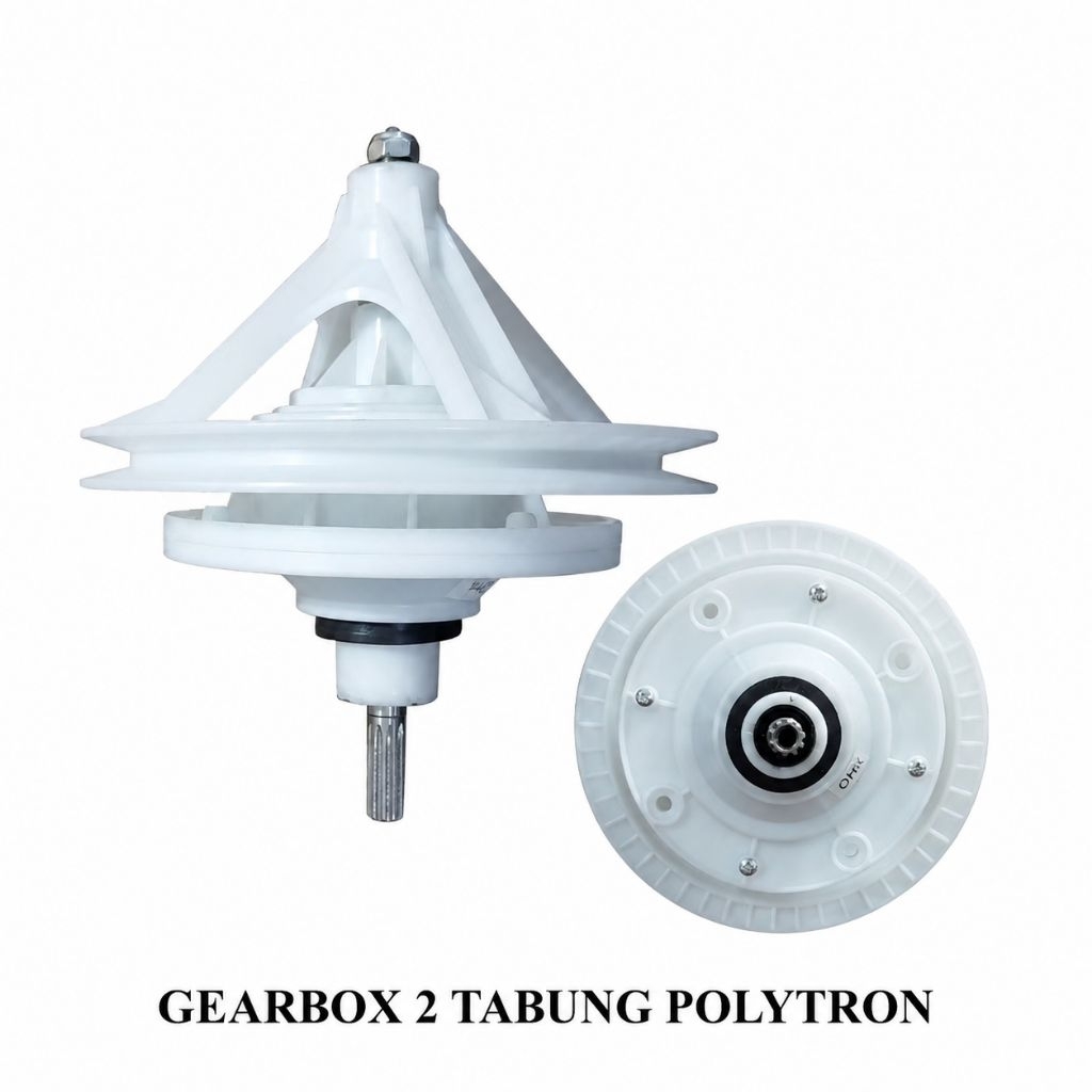 GEARBOX MESIN CUCI / GEARBOX 2 TABUNG POLYTRON