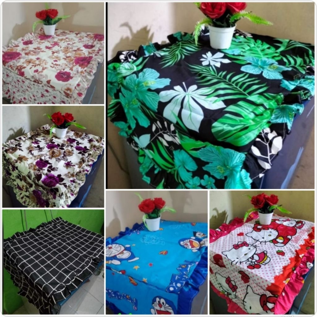 Taplak kulkas kain/Cover kulkas