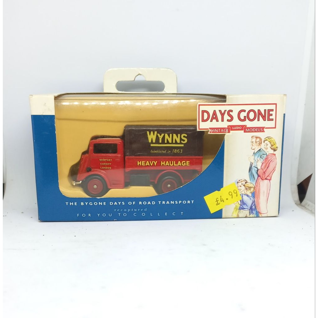 lledo days gone fordson 7v truck wynns diecast 1/64 (t)