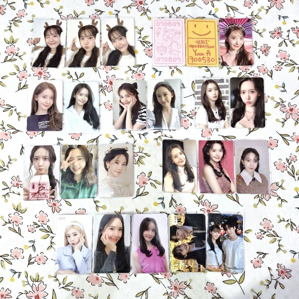 PHOTOCARD YOONA SNSD MERCH YOONA SNSD PC YOONA PC SNSD