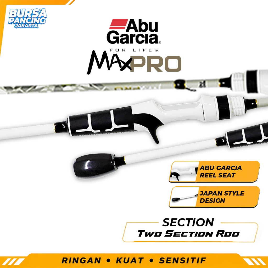 ABU GARCIA Joran Pancing Baitcasting MAX PRO 180cm - 210cm Carbon 24Ton Graphite FUJI Component
