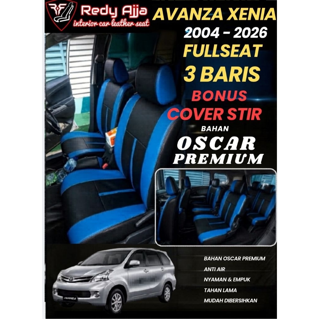 SARUNG JOK MOBIl AVANZA XENIA 2004 - 2021 FULSET  JOK 3 BARIS