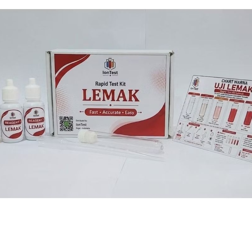 Test kit uji Lemak / Rapid Test kit Lemak