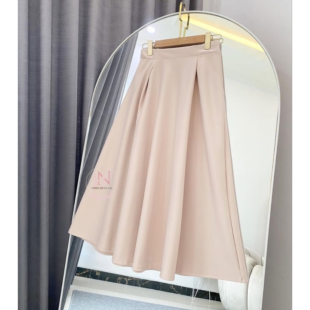 Rok Scuba Premium Payung A-Line & Rok Vintage A-Line