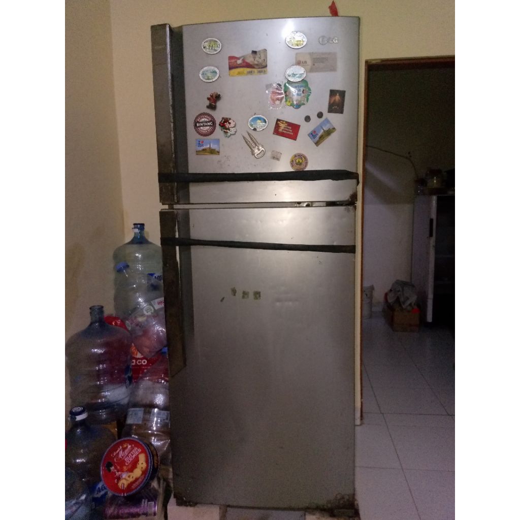 Preloved Kulkas 2 Pintu LG Vitamin+ Jumbo Ukuran Besar Original Second Bekas Murah