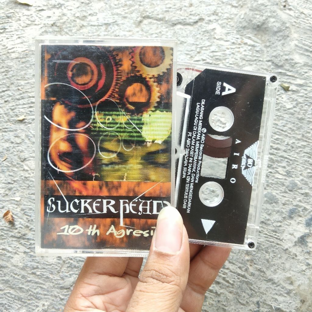 Kaset Pita Sucker Head - 10 th Agresi