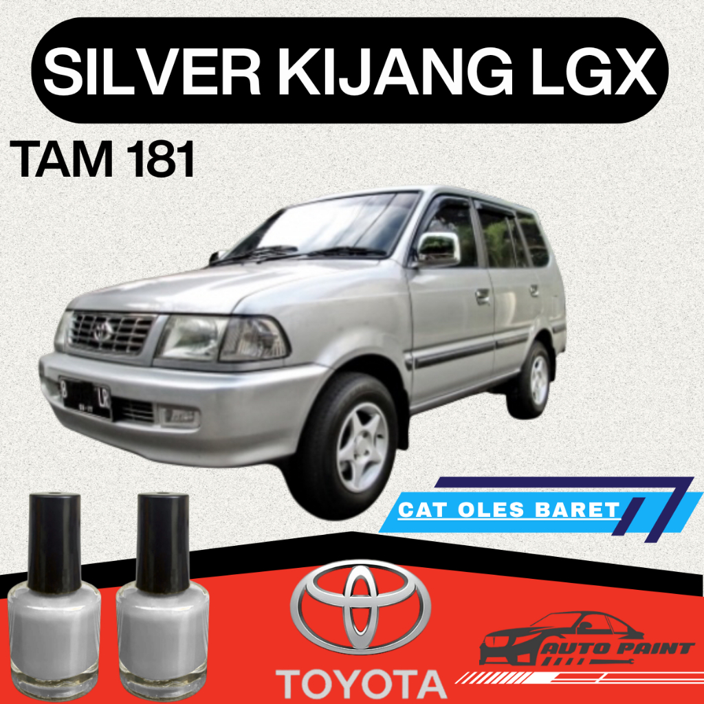 CAT OLES KIJANG LGX TAM 181 SILVER METALIK