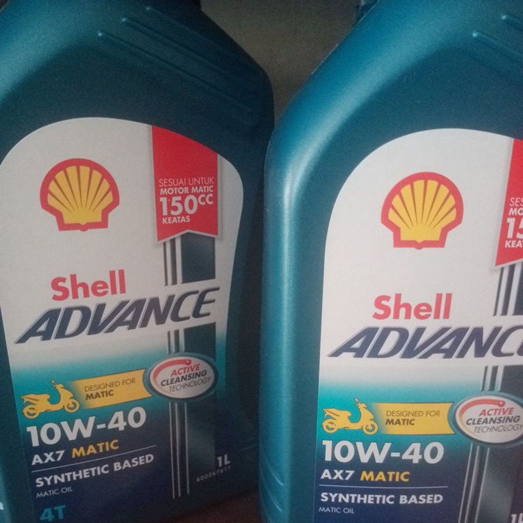 Oli Shell AX7 Advance Matic 1L Shell advance AX7 Matic 1000ml