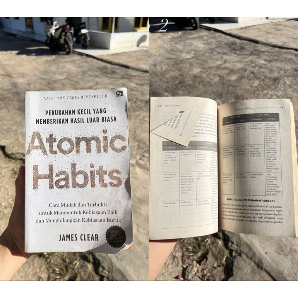 PRELOVED "ATOMIC HABITS"