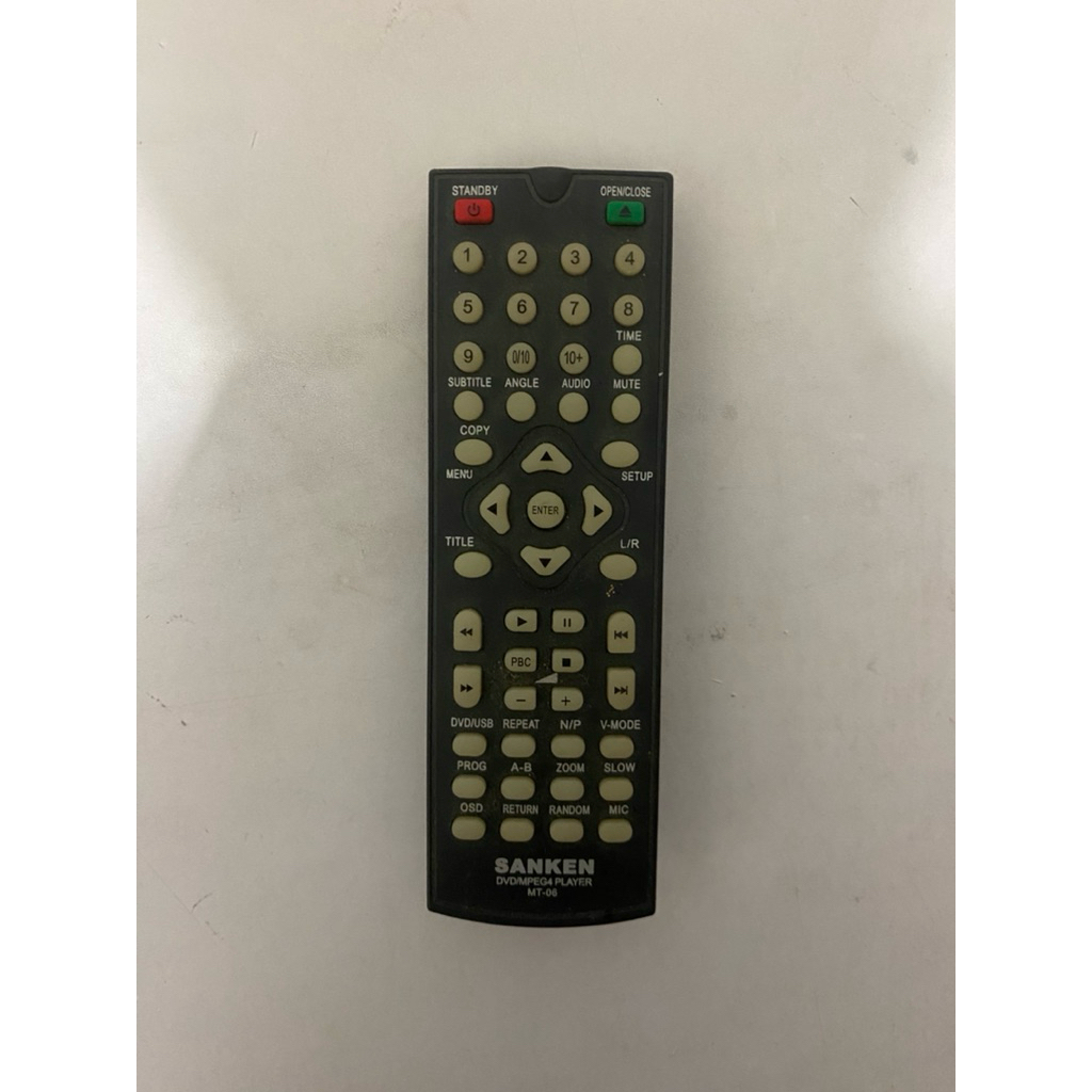 Remot DVD/MPEG4 Player Sanken MT-06 original