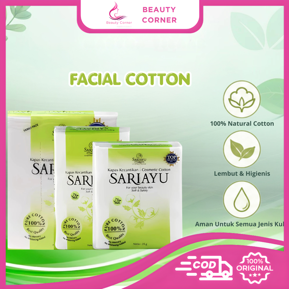 Sariayu Facial Cotton Kapas Kecantikan
