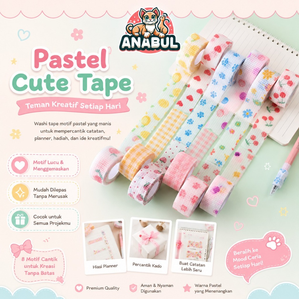 Pet elastic bandage anti dirty/Perban Elastis Berperekat Kucing dan Anjing /perban hewan peliharaan