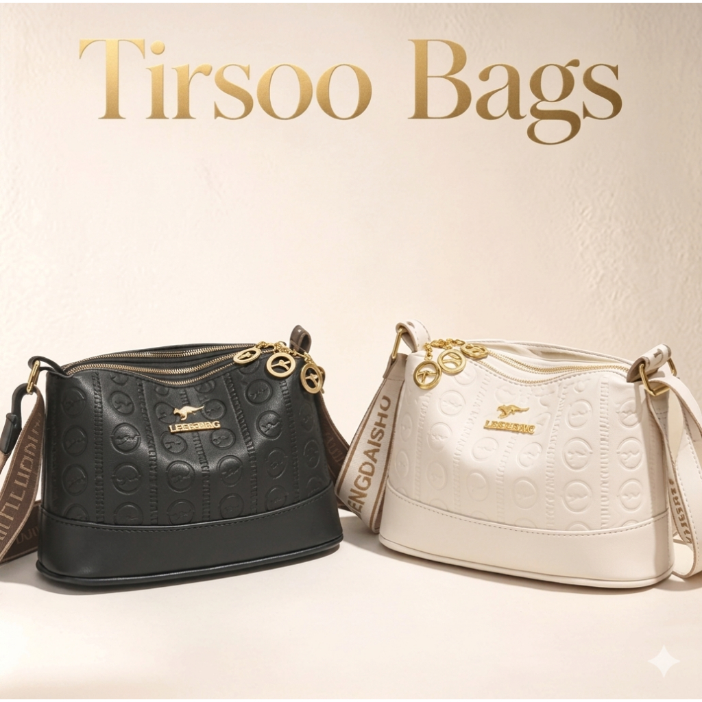 Tirsoo Bags 3285 Free Paper Bag Tas Selempang Tas Bahu Wanita Sling Bag New Trending 27*11*17 Cm