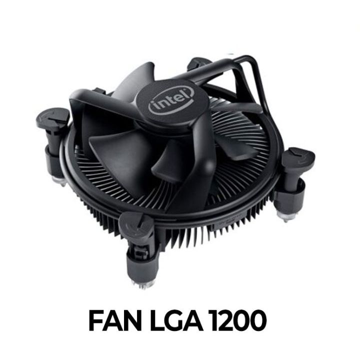 FAN PROC LGA 1200 NEW / FAN PROCESSOR LGA 1200 DUS COKLAT