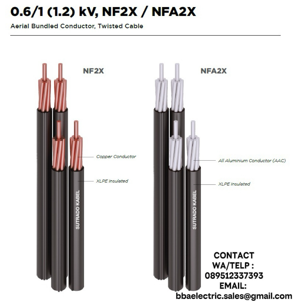 Kabel Twisted SR (NFA2X) 2x10 mm2 Sutrado