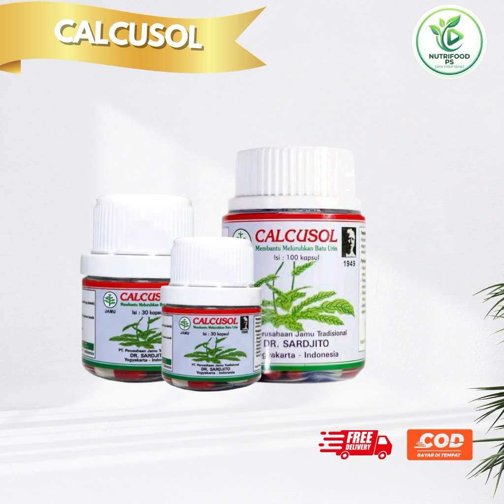 Calcusol 30 50 100 kapsul | Suplemen Kalsium untuk Melengkapi Nutrisi Harian