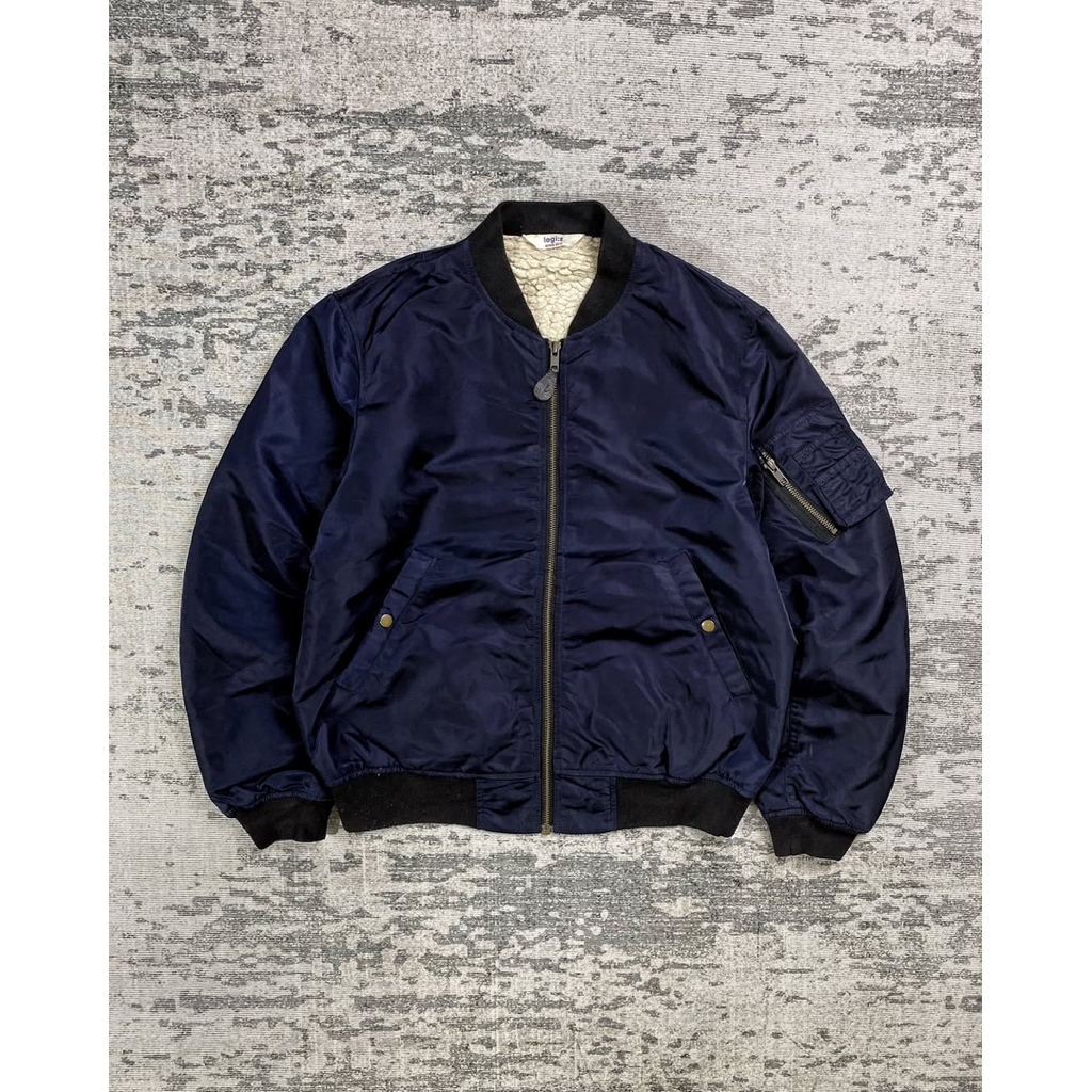 logis bomber sherpa jacket