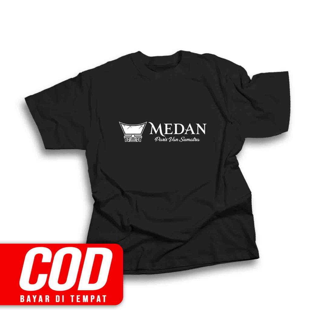 Kaos Pria Medan Kaos Unisex Cotton Combed 30s