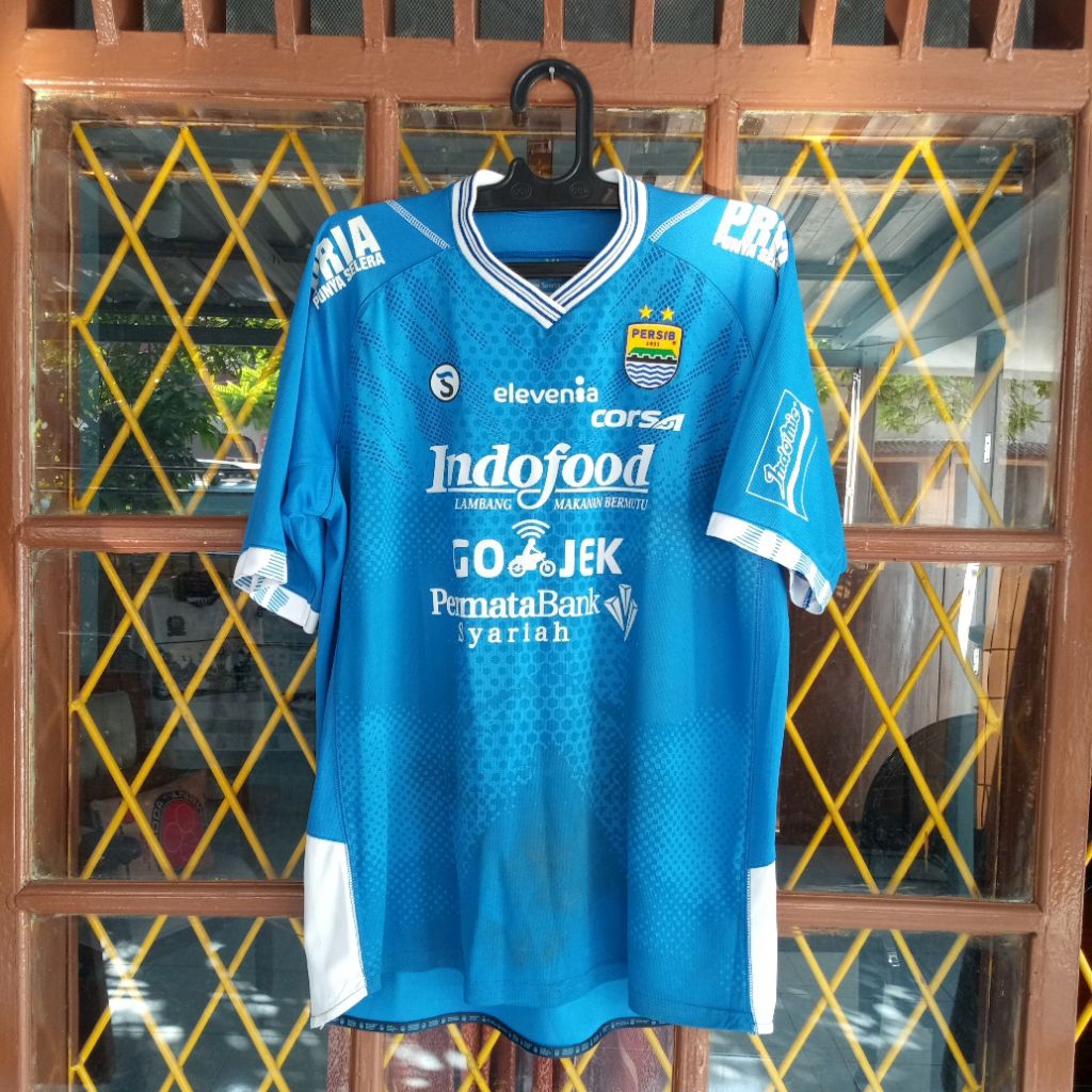 Persib Bandung Home Jersey Player Issue by Sportama - Gojek-Traveloka Liga 1 2018