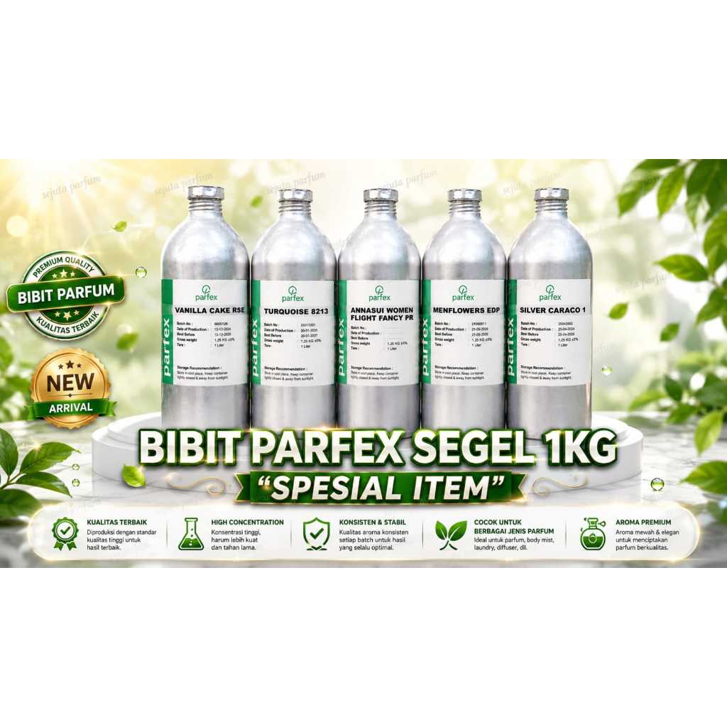 Biang/bibit varian murni tanpa campuran by Parfex/AnnasuiWomen/CH 212VIP Man/VanillaCake/Vercaase/Ke