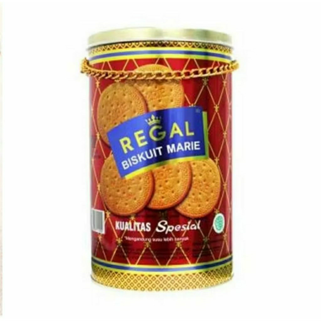 regal marie biskuit kaleng rantai