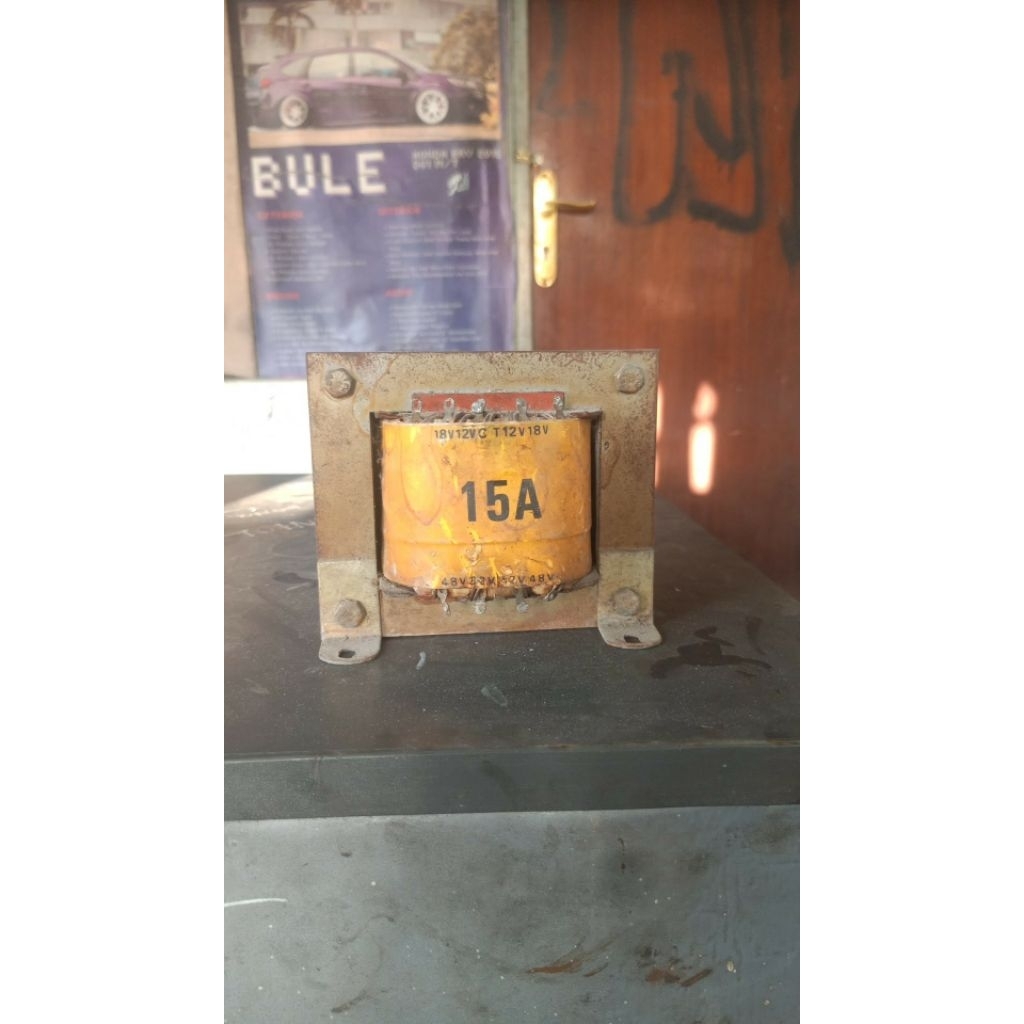 trafo 15A dan 10A