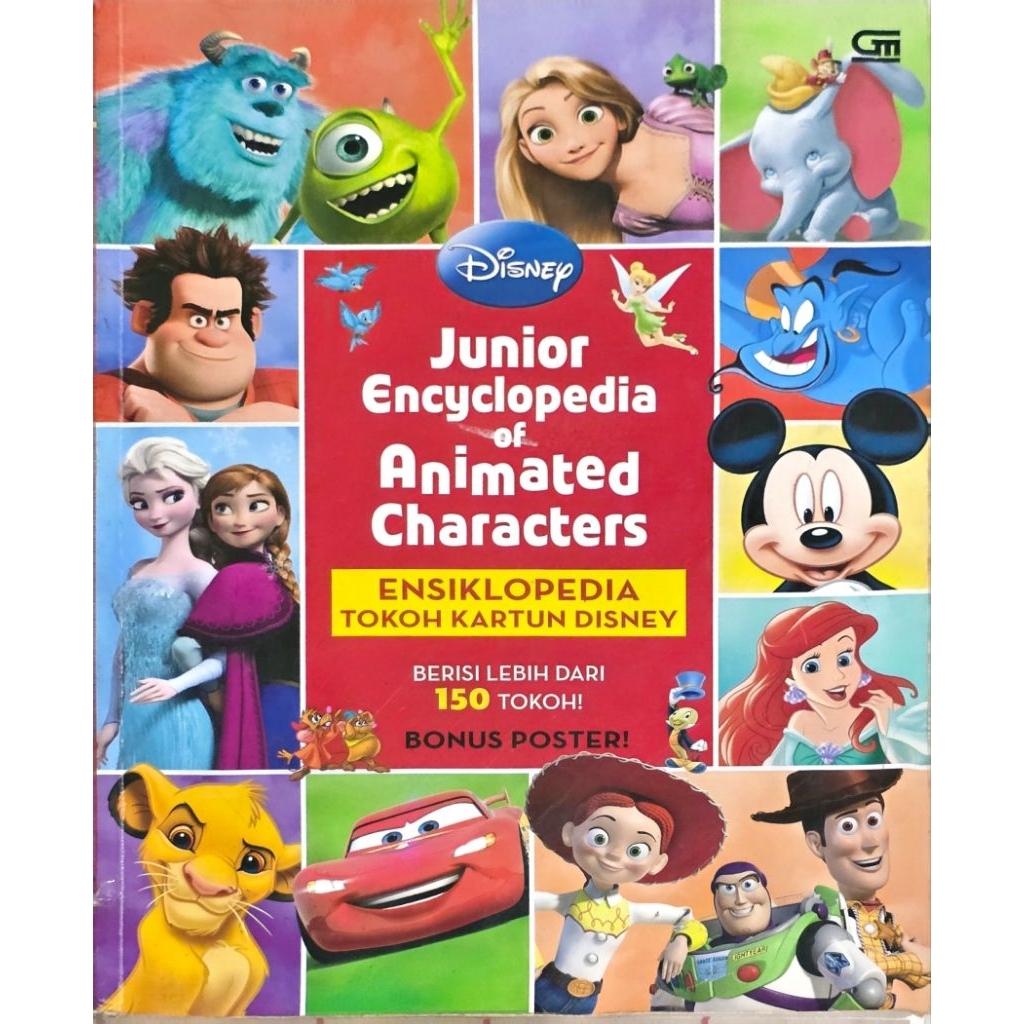 preloved ensiklopedia tokoh kartun disney