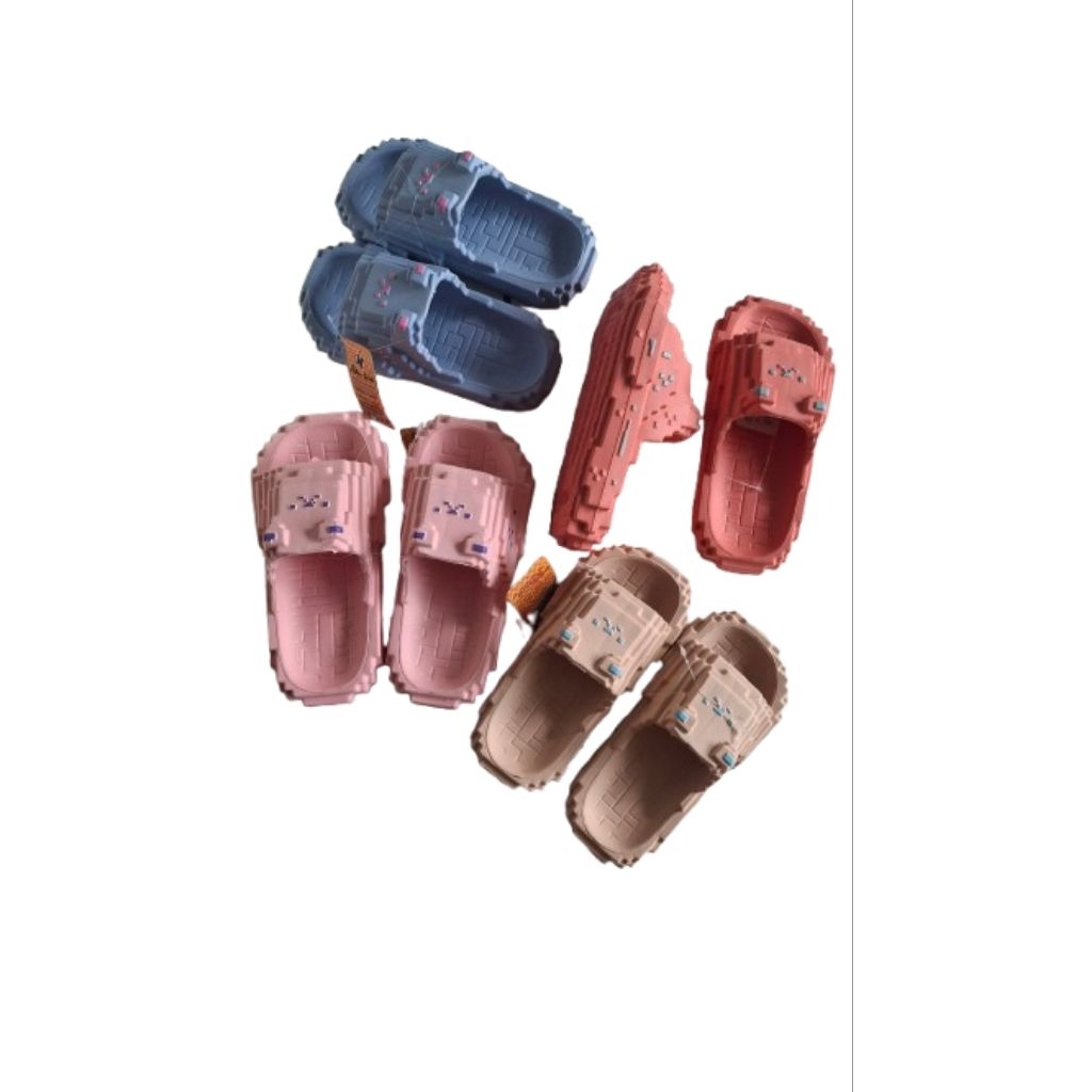 Sandal_Smd Sendal Anak Cewek Minecraft Size 27-35