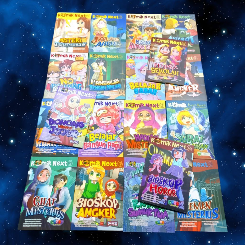 OBRAL BUKU SUPER MURAH ORIGINAL / BUKU KOMIK / KOMIK ANAK / KOMIK HOROR / KKPK / KOMIK NEXTG / NOVEL